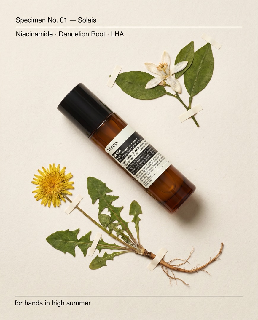 Post 2 of the grid I delivered for Aesop