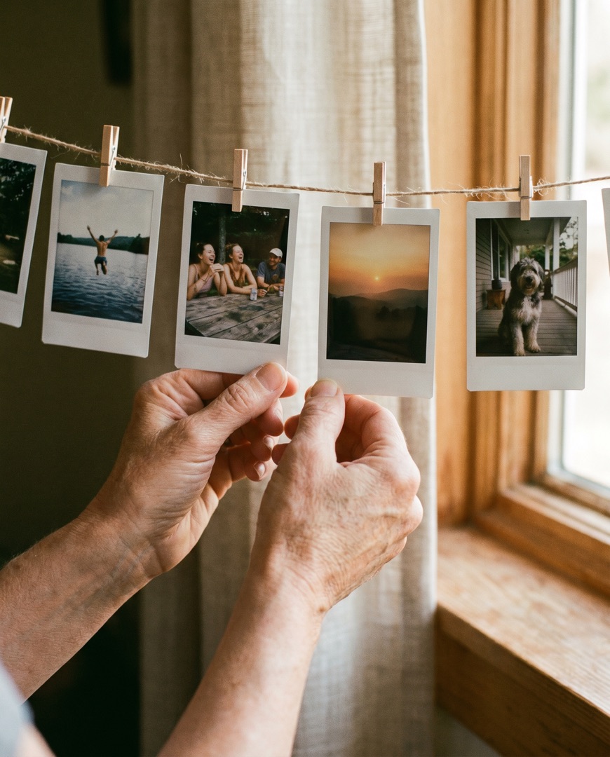 Post 6 of the grid I delivered for Polaroid