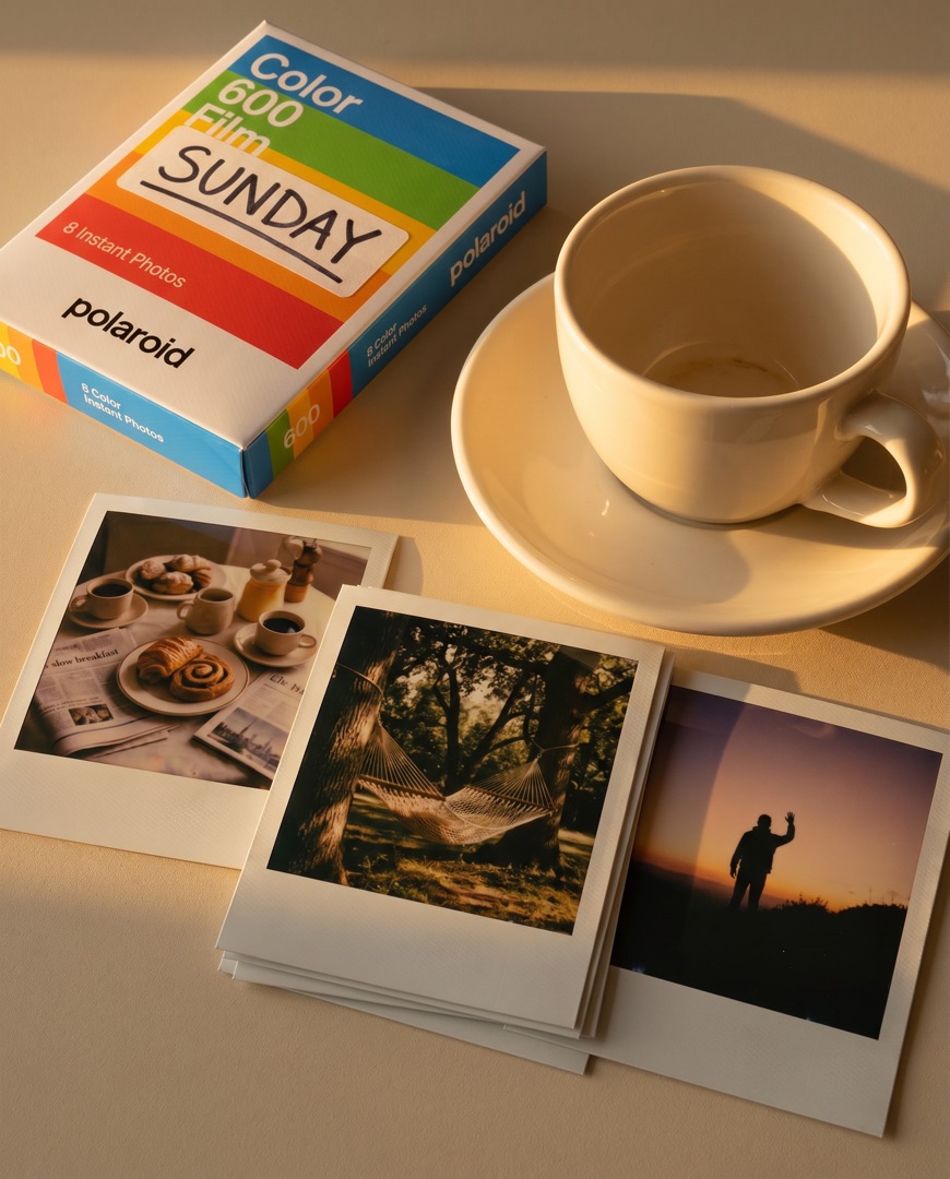 Post 7 of the grid I delivered for Polaroid
